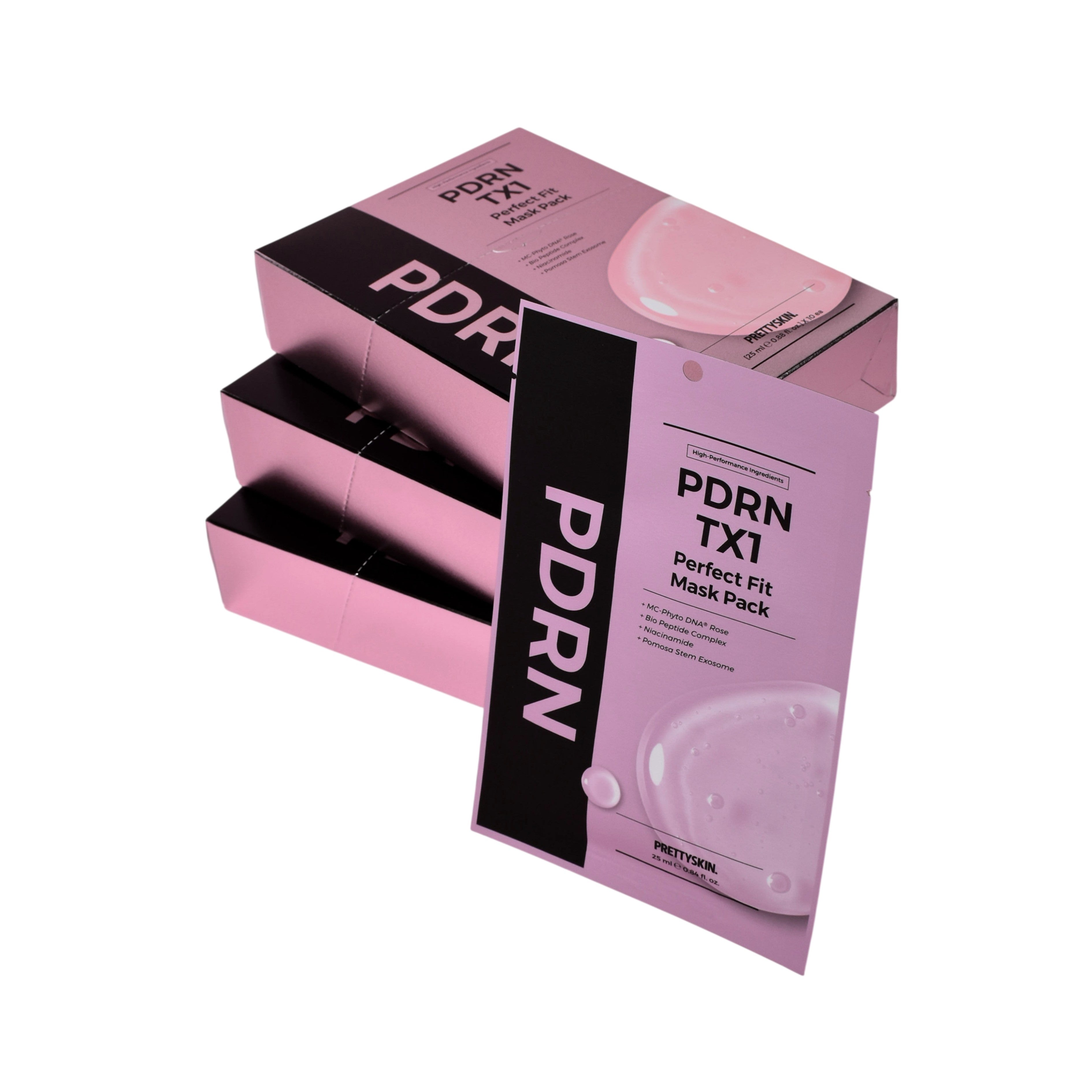 PrettySkin PDRN TX1 Perfect Fit Mask (10's)