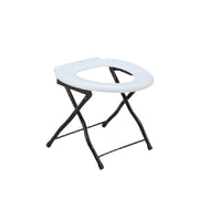 Movease Basic Steel Commode Chair - Toilet Aid, Without Bucket and Wheels