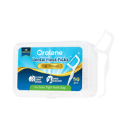 Oralene Dental Floss Picks - Flat Thread (50's)
