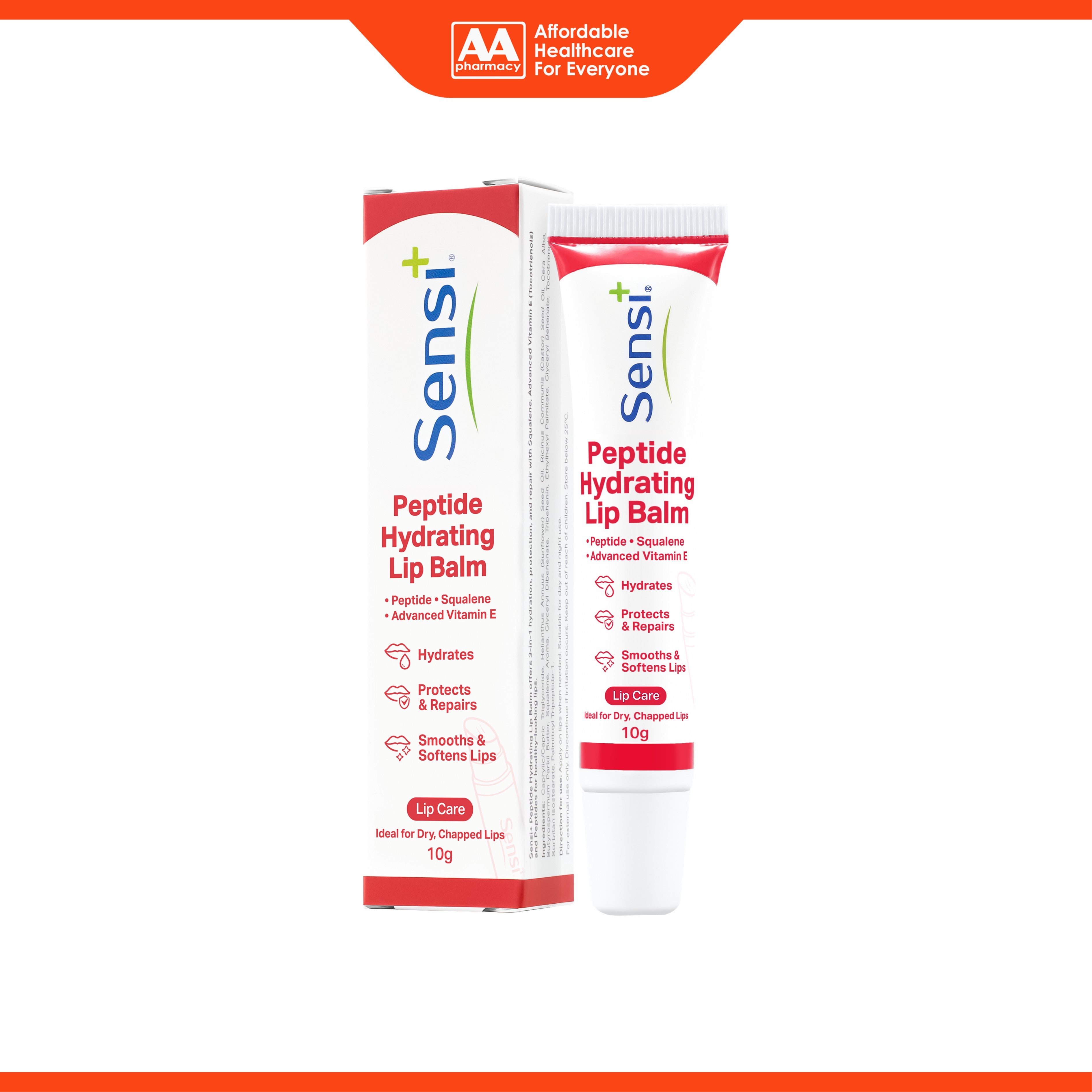 Sensi+ Peptide Hydrating Lip Balm (10g)