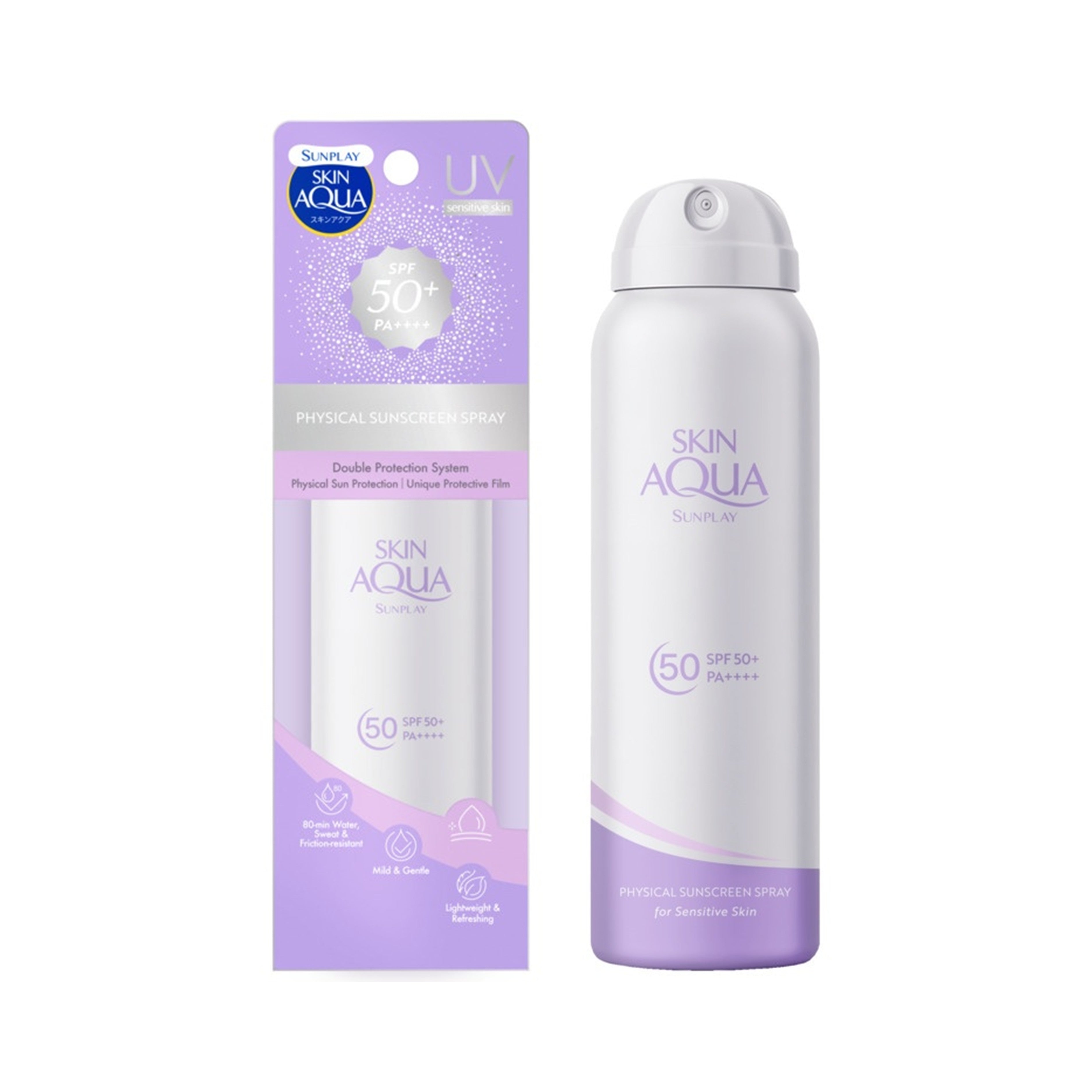 Sunplay Skin Aqua Physical Sunscreen Spray SPF50+ PA++++ (100ml)