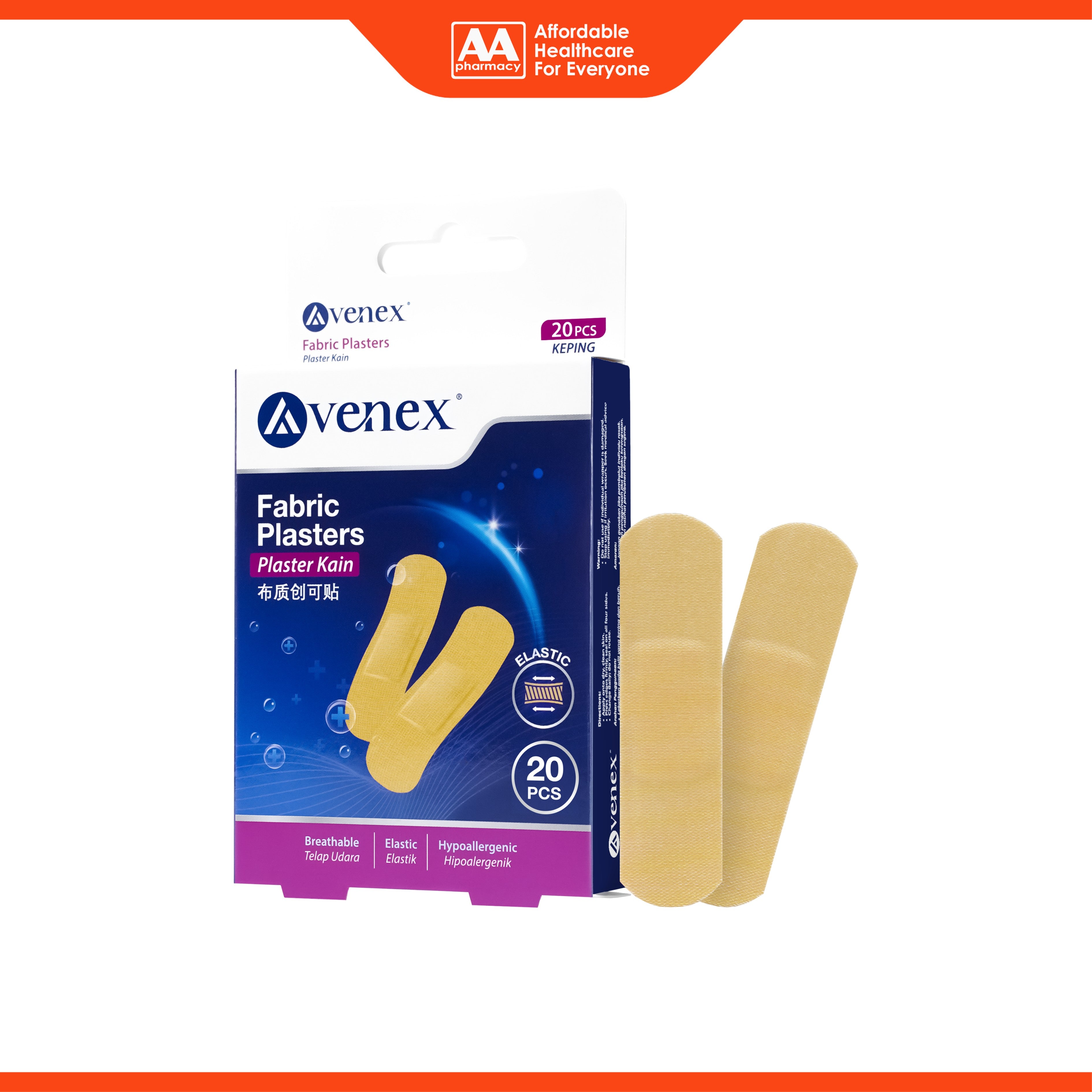 Avenex Fabric Plasters (20's)