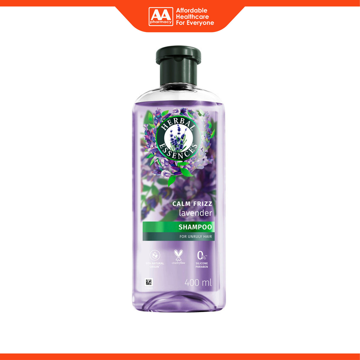 Herbal Essences Shampoo - Lavender, Calm Frizz (400ml)