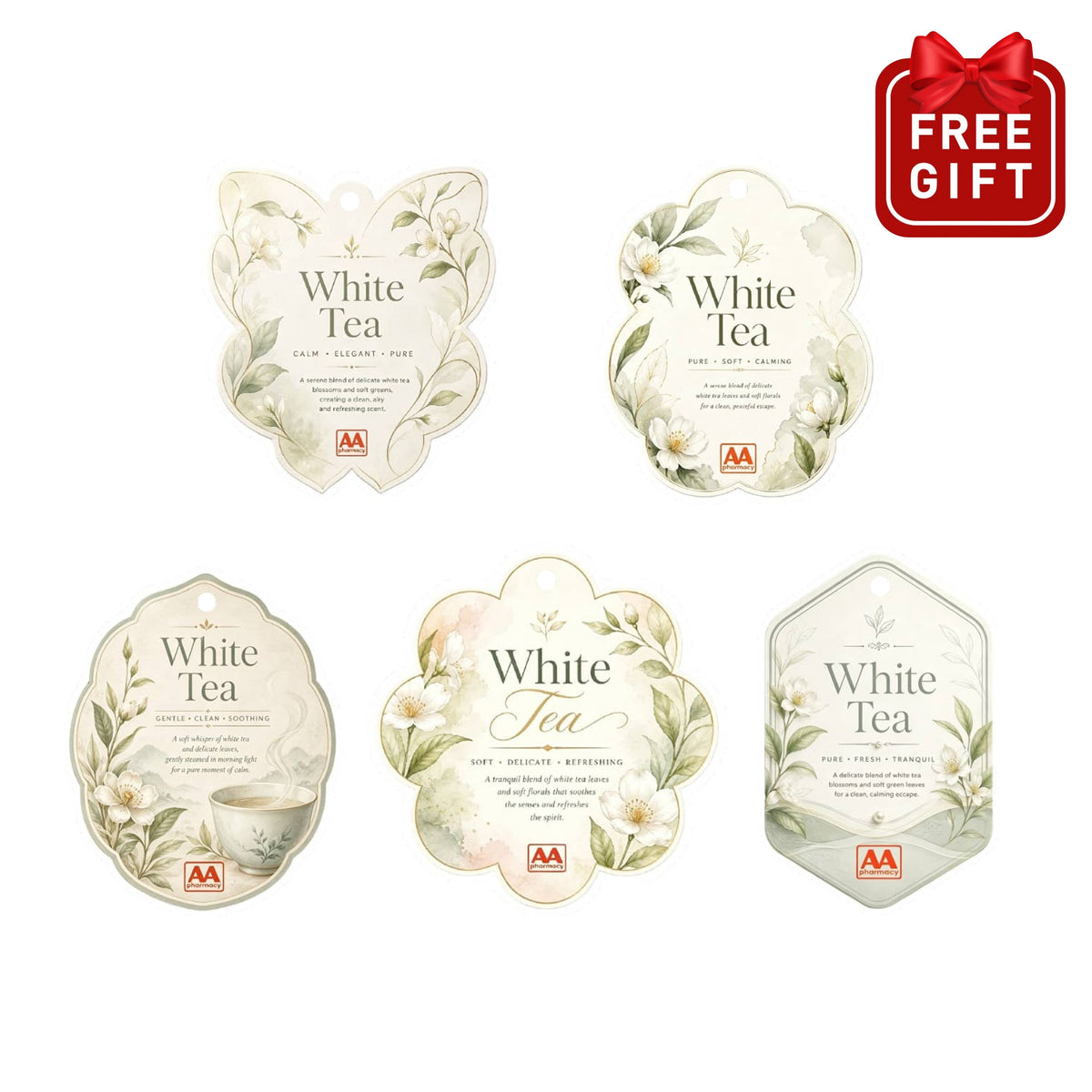 [NOT FOR SALE] AA FG: AA Scent Card - White Tea (1's)