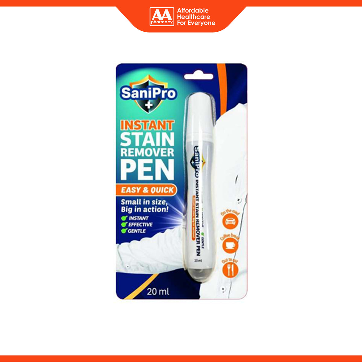 SaniPro+ Instant Stain Remover Pen (20ml)