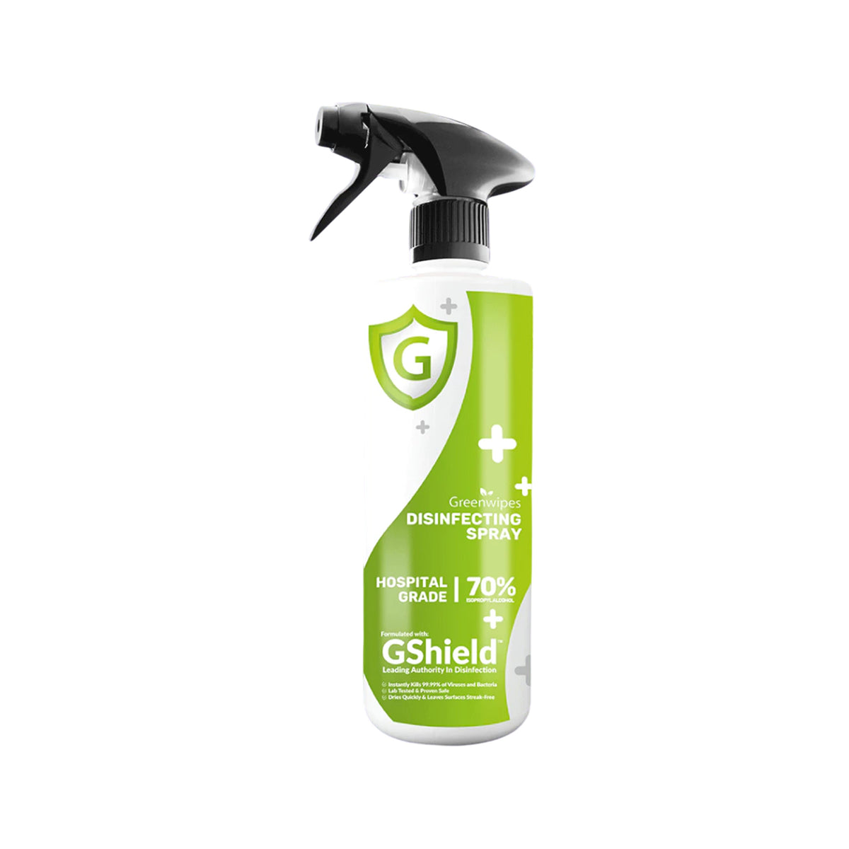 Greenwipes GShield 70% Isopropyl Alcohol Hospital Grade Disinfecting Spray (500ml)