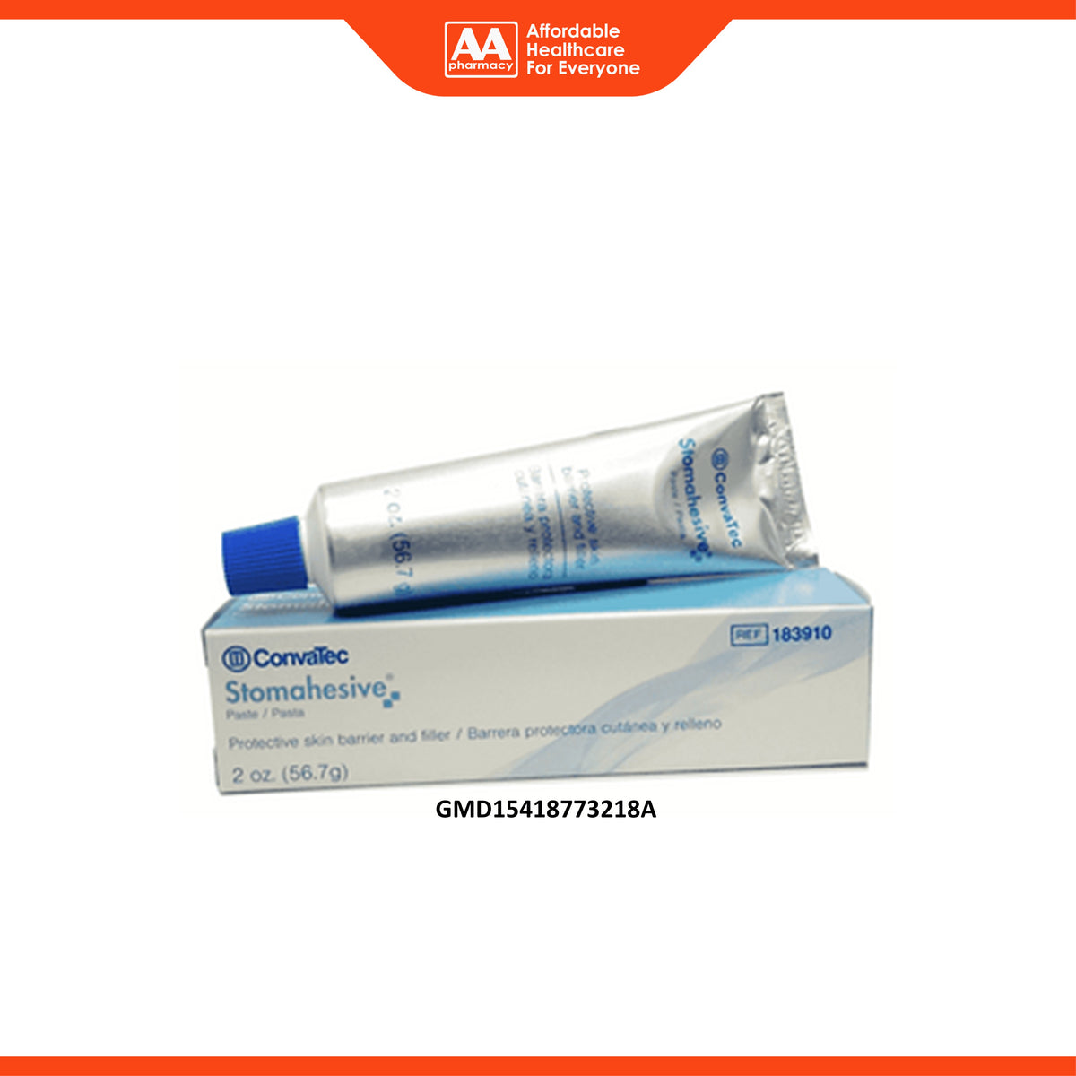 ConvaTec Stomahesive Paste - Protective Skin Barrier and Filler (56.7g)