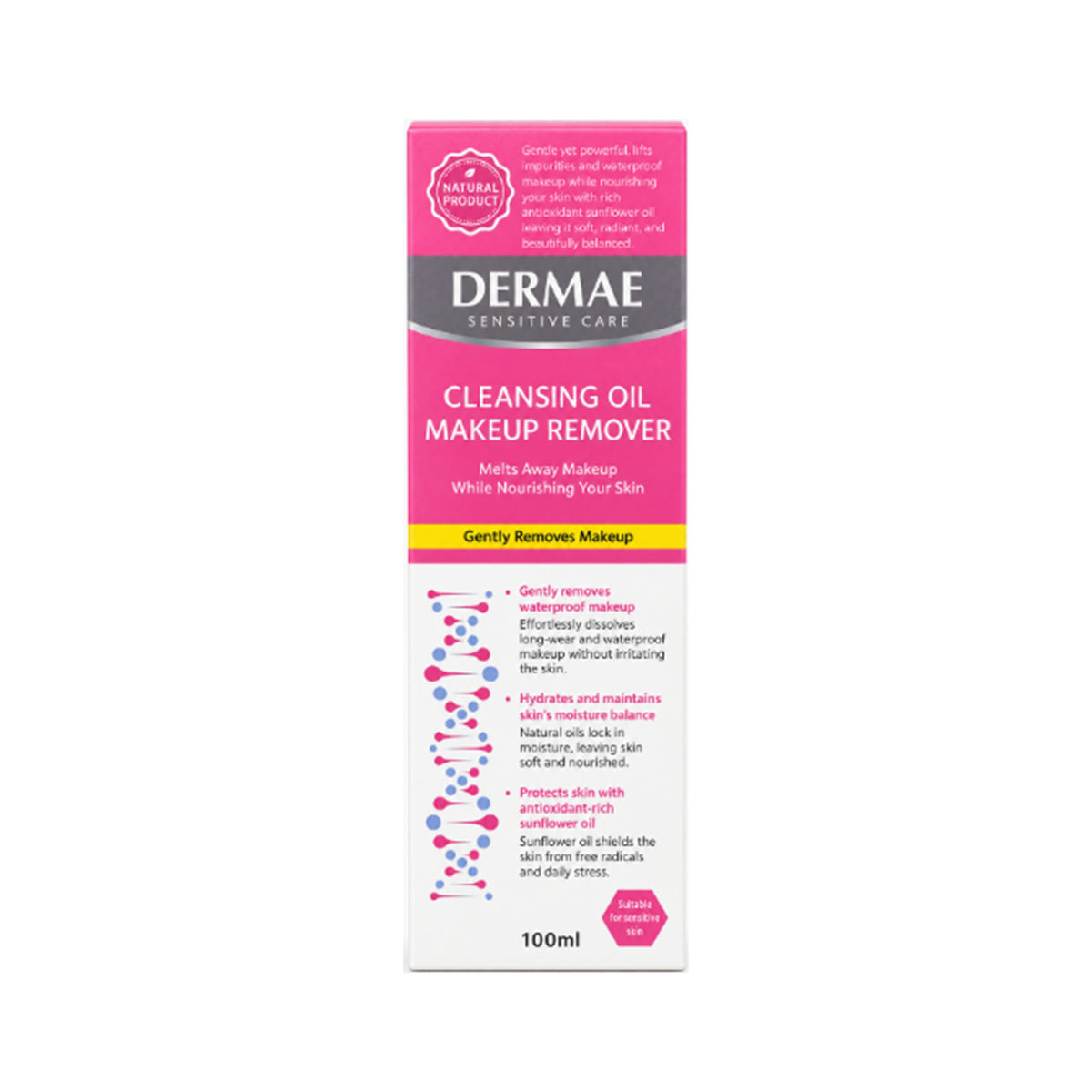 Dermae Cleansing Oil Makeup Remover (100ml)