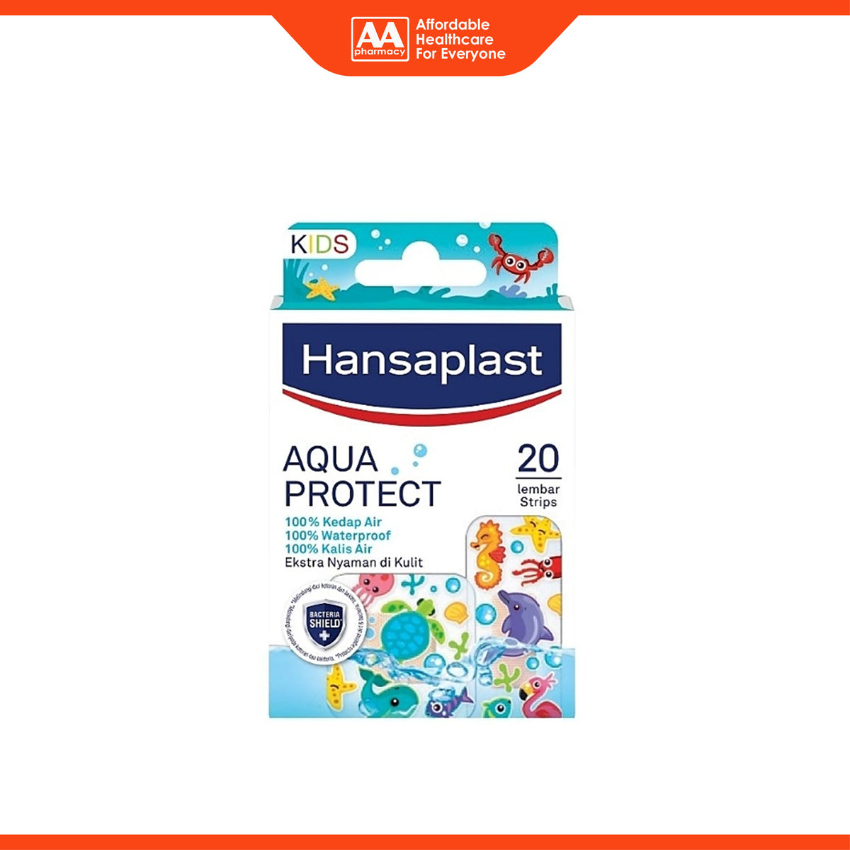 Hansaplast Aqua Protect Kids Plaster 20's