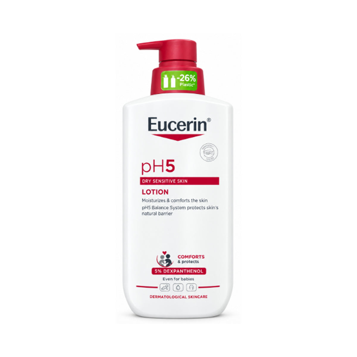 Eucerin pH5 Lotion for Dry Sensitive Skin (400ml)