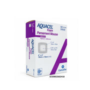 ConvaTec Aquacel Sterile Foam Dressing REF 420680 - Adhesive, 10cm x 10cm (10's)