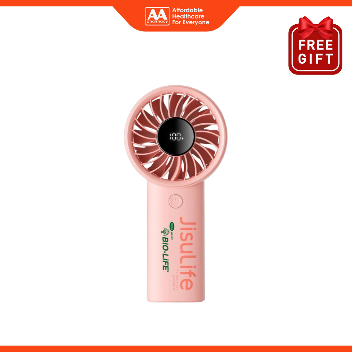[NOT FOR SALE] AA FG: Bio-Life x JisuLife Handheld Fan Life4 3600mAH (1's)