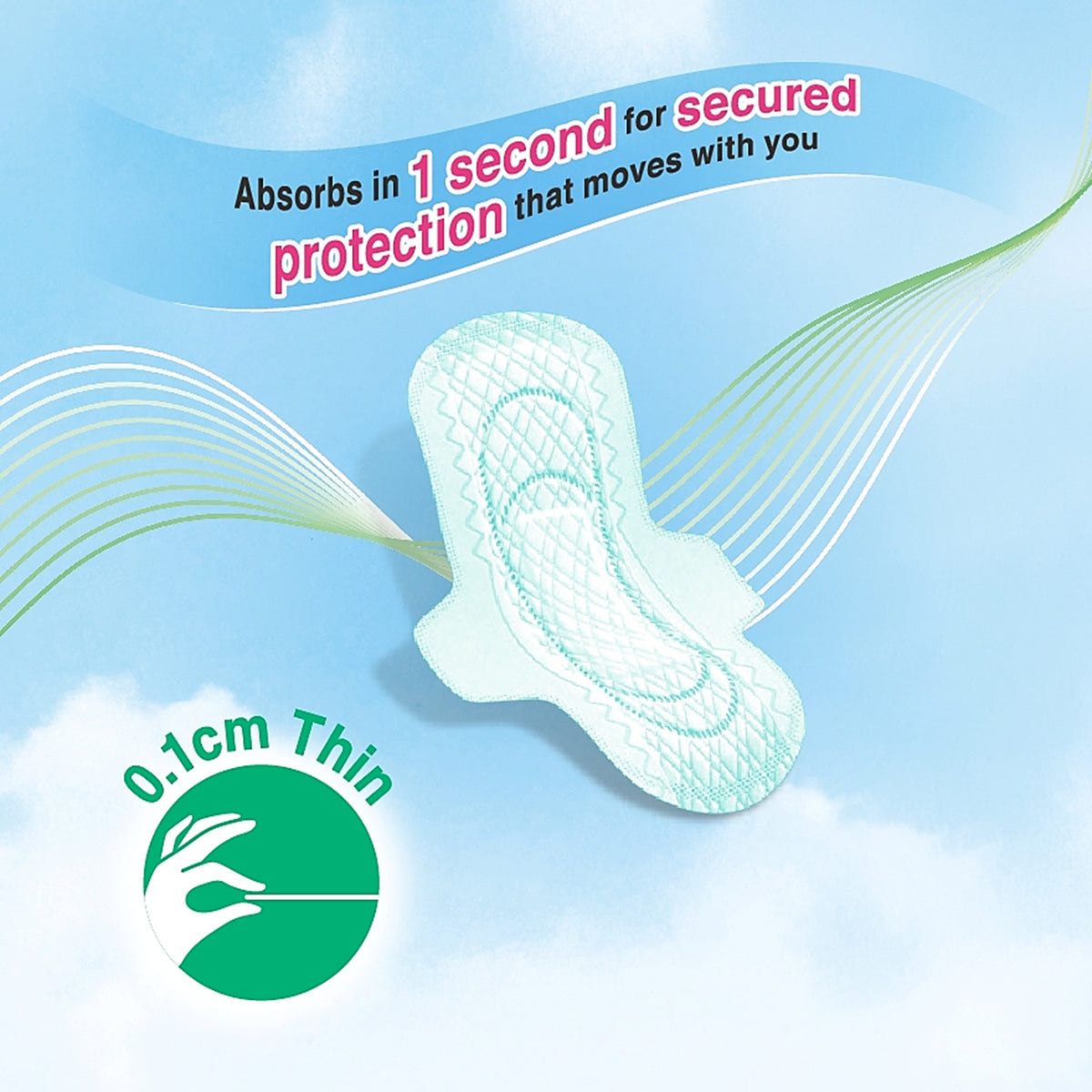 Laurier Pads (Super Slimguard, Normal to Heavy Flow, Wing, 25cm) 30's [Day Use]