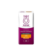 Poise Liners - With Charcoal, Light 17.5cm (22's)