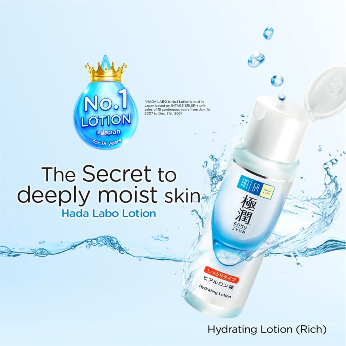 Hada Labo Gokujyun Hydrating Lotion - Rich (100ml)