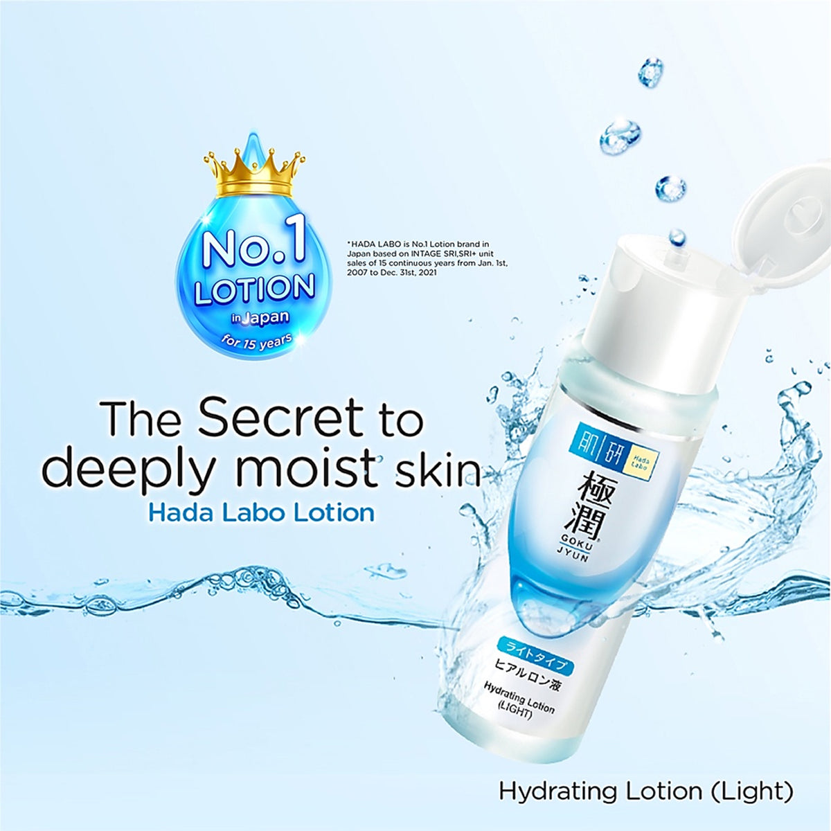 Hada Labo Gokujyun Hydrating Lotion - Light (100ml)