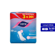 Vera Liners - Longer Wider, 19cm (3 x 30's)