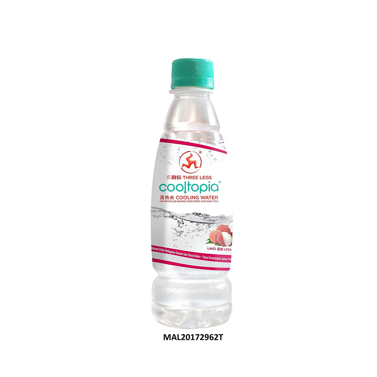3 Legs Cooltopia Cooling Water - Lychee (320ml)