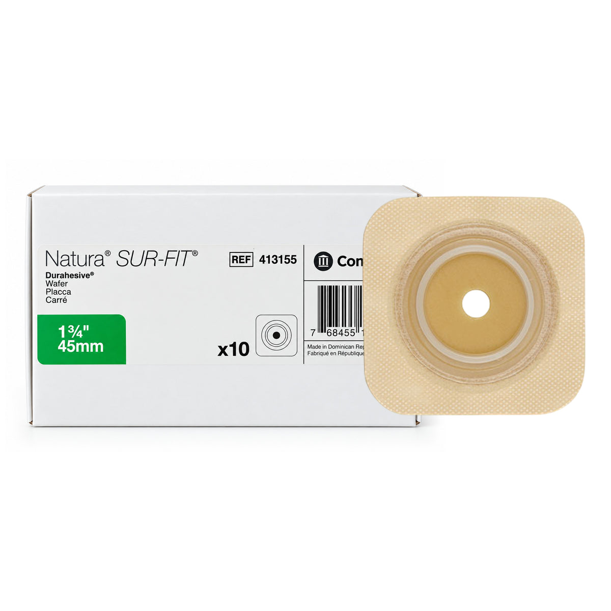 ConvaTec Natura SUR-FIT Durahesive Wafer - 45mm, REF 413155 (10's)