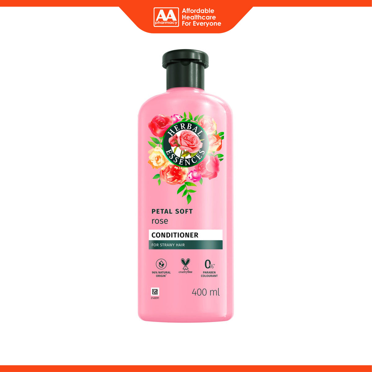 Herbal Essences Conditioner - Petal Soft, Rose (400ml)