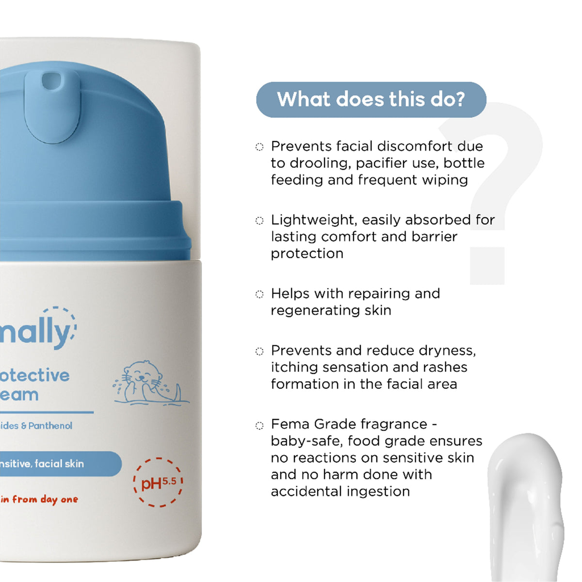 Baby Dermally Daily Protective Face Cream (30ml)