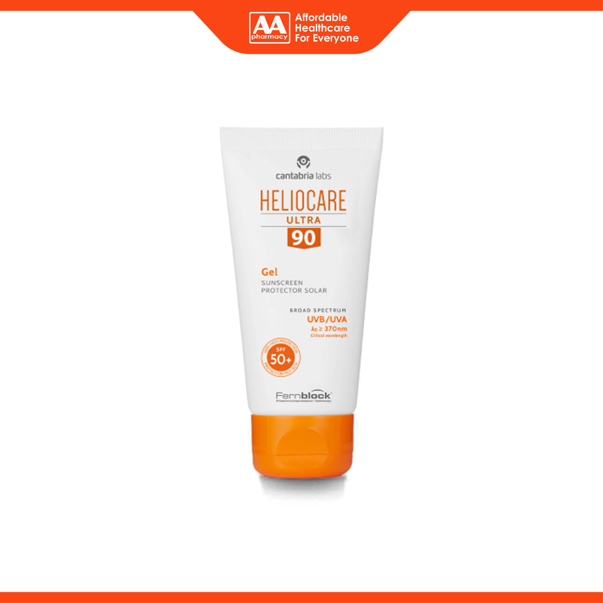 Heliocare Ultra 90 Sunscreen Gel with SPF50+ (50ml)
