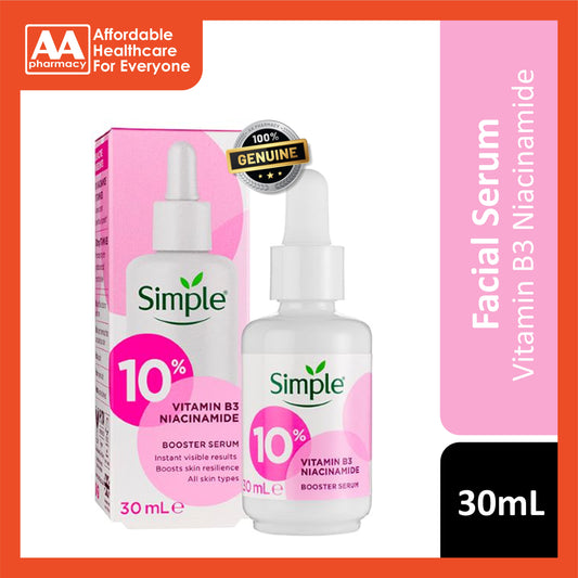 Simple 10% Vitamin B3 Niacinamide Booster Serum 30mL