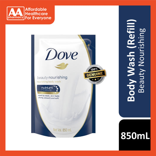 Dove Beauty Nourishing Body Wash (Refill) 850mL