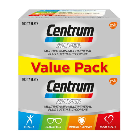 Centrum Silver Twin Pack 2 X 100's