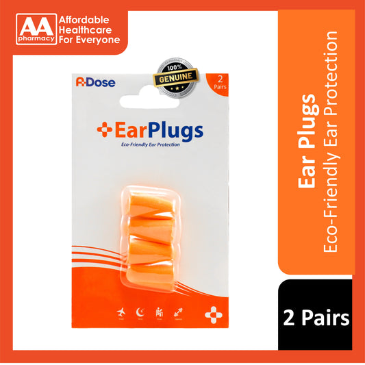 A-Dose Ear Plugs (2 Pairs)