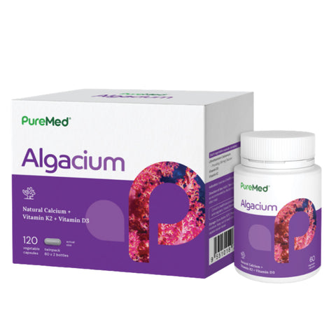 Puremed Algacium Capsules 2x60's