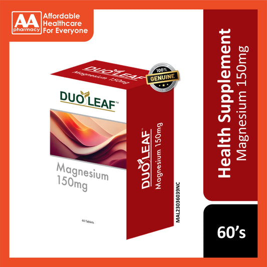 Duoleaf Magnesium 150mg Tablet 60's