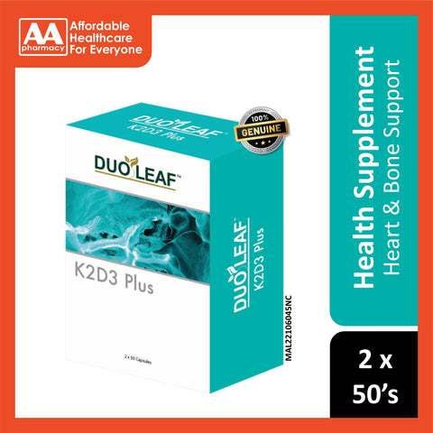 Duoleaf K2 D3 Plus 50's x2