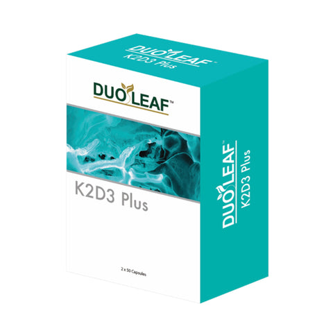 Duoleaf K2 D3 Plus Capsule 2x50's