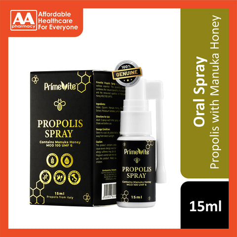 PrimeVite Propolis Spray 15mL