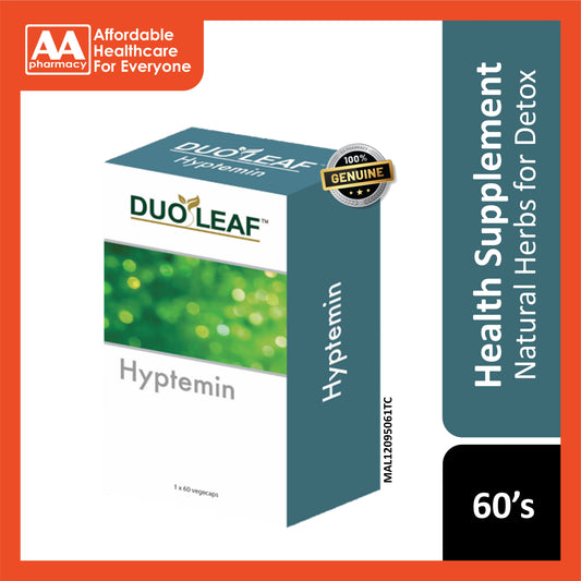 Duoleaf Hyptemin Vegecapsule 60's