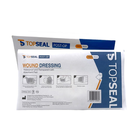 Waterproof Wound Dressing (10x20cm/10x25cm) - 25's