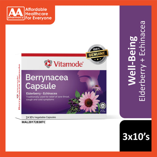Vitamode Berrynacea Capsule 3x10's