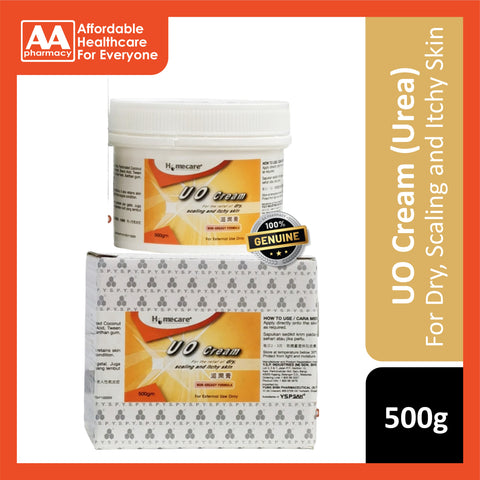 Homecare UO Cream (Urea Cream) - 20g/500g