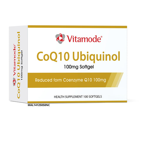 Vitamode CoQ10 Ubiquinol 100mg Softgel 100's