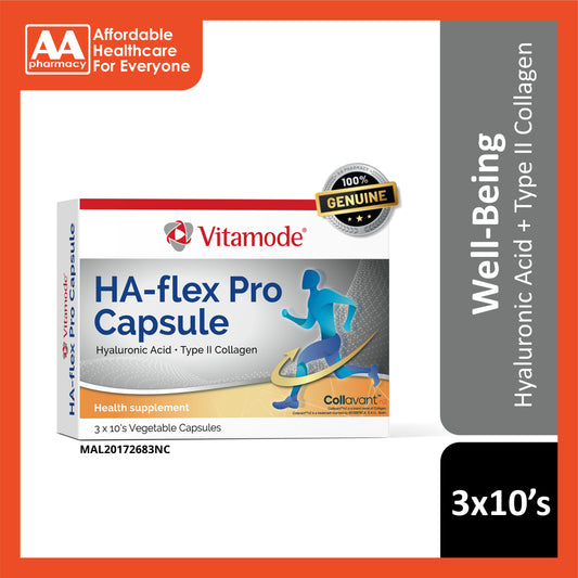 Vitamode HA-Flex Pro Capsule 3x10's