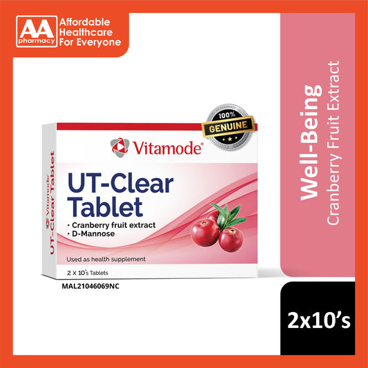 Vitamode UT-Clear Tablet 2x10's