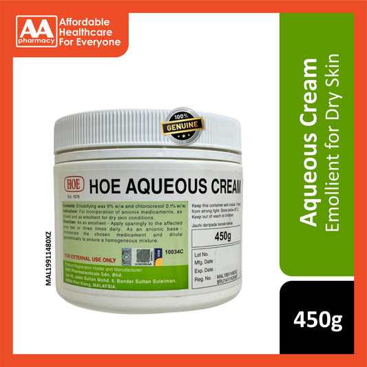 Hoe Aqueous Cream 450g