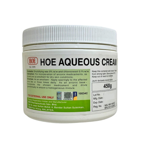 Hoe Aqueous Cream 450g