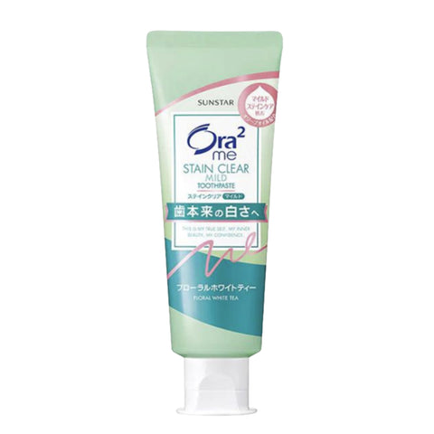 Ora2 Me Stain Clear Toothpaste (Mild) 125g - Floral White Tea