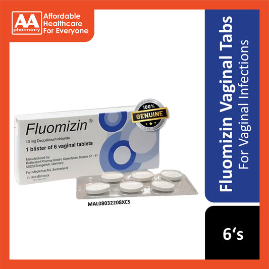 Fluomizin Tablet - 6's (Vaginal Infections)