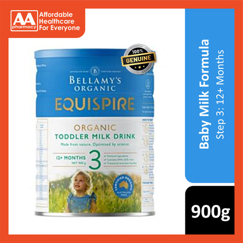 Bellamy's Organic Equispire Step 3 Toddler Milk Drink 900g