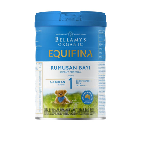 Bellamy's Organic Equifina Step 1 Infant Formula 900g