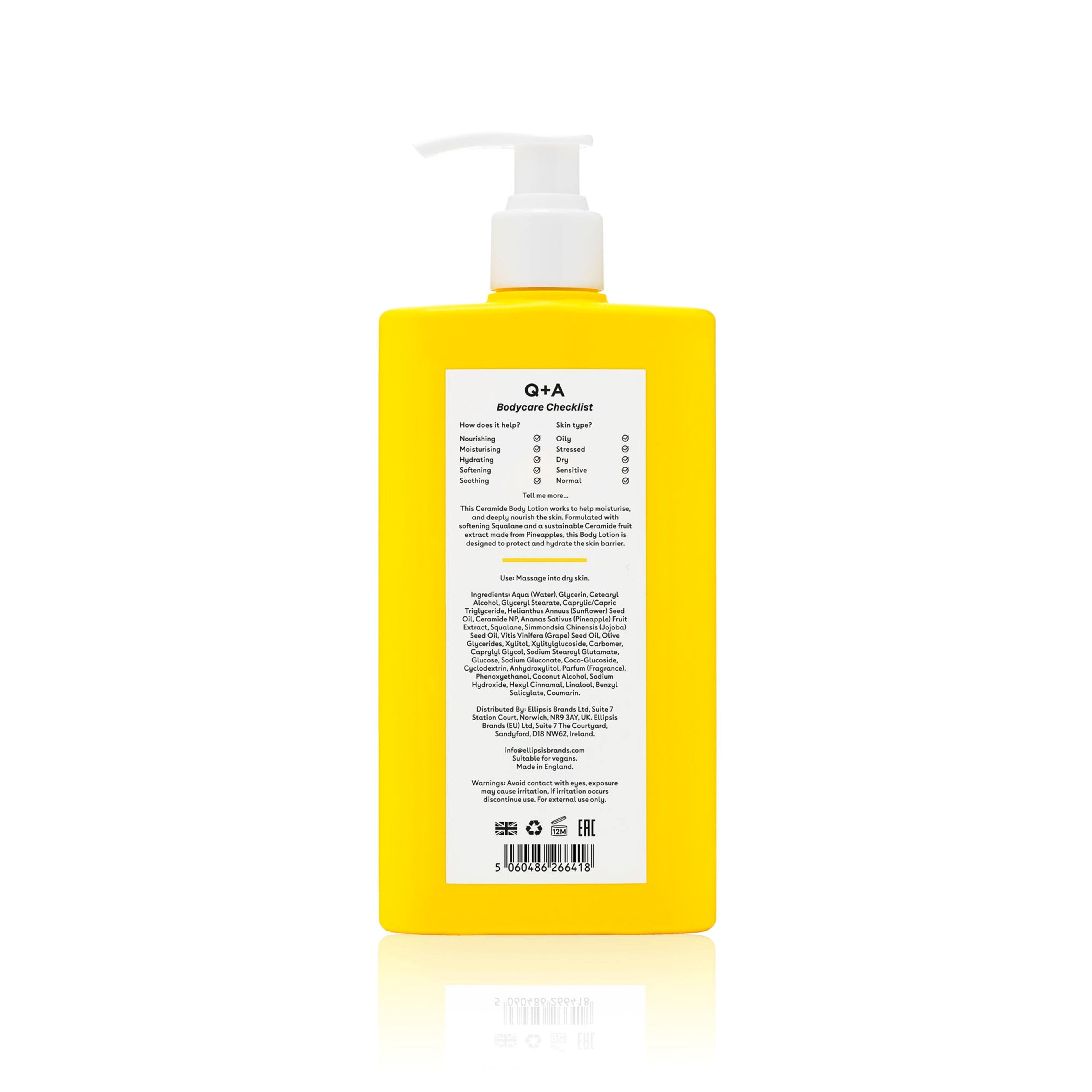 Q+A Ceramide Body Lotion 250mL