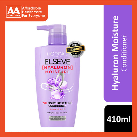 Loreal Elseve Hyaluron 72H Moisture Sealing Conditioner (280ml/410ml)